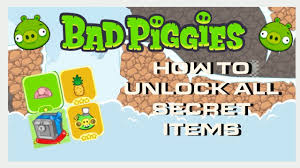 We all love games, so download bad piggies mod apk is a fantastic game. Bad Piggies How To Unlock All The Secret Items Youtube