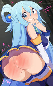 my-rule34 - Aqua Being Teasy with her Butt (merunyaa) [Konosuba]