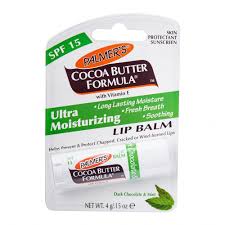 I agree with the terms and conditions of ordering this product. Purchase Palmer S Ultra Moisturizing Lip Balm Cocoa Butter Formula Chocolate Mint Spf 15 4g Online At Special Price In Pakistan Naheed Pk