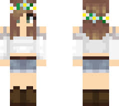 Short Haired Summer Girl Minecraft Girl Skins Girl Short Hair Minecraft Skins