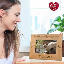 Forever in My Heart Cat Frame, Custom Cat Memorial Frame, in Memory of Cat,  Memorials for Cat Person, Cat Lover Gifts for Her, Cat Paw Gift