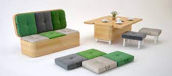 convertible sofa dining table ippinka transforming furniture furniture for small spaces convertible furniture