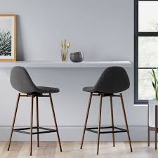 Copley Upholstered Counter Height Barstool Project 62 In 2020 Bar Stools Counter Height Bar Stools Counter Height Bar