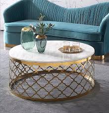 This is a traditional moroccan table in round shape in engraved metal the table has 3 legs and carved metal frame. Morrocan Pandora Patterned Metal Works Genuine Marble White Cream Round Coffee Table Furniture Tables Chairs On Carousell