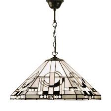 Bamboo ceiling lights for living room chinese style hanging ceiling light cover bedroom ceiling lamp kitchen home decor. Art Deco Tiffany Ceiling Pendant Light With Black And White Glass Shade
