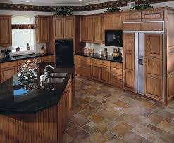 Perimeter Cabinets Autumn Oak Square Raised Door Style Special Features Custom Wood Refrigerato Shiloh Cabinetry Kitchen Cabinets Decor Refrigerator Panels
