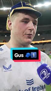 🗣️ "The first time I went to The RDS was when I was seven or eight years  old!" Gus McCarthy spoke after tonight's game, about the journey he's taken  to winning his first #LeinsterRugby cap #STOvLEI ...