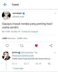 Hipmik Twitter 2 Aohitsugi Samatoki Kata Kata Indah Ungkapan Lucu Kutipan Humor