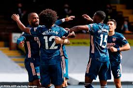 Aubameyang has men up in support as he cuts in from the left but prefers instead to pick out the. Fulham 0 3 Arsenal Samba Boys Willian And Gabriel Hit The Ground Running In Routine Gunners Win Sportstribunal