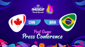 Canada routs czechs at para hockey worlds, claim olympic spot. Canada V Brazil Press Conference Fiba Women S Americup 2021 Youtube