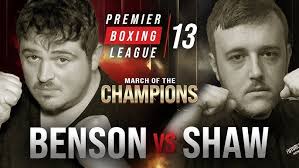 Ryan Benson Vs Harry Shaw