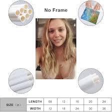 KUAMAN Elizabeth Olsen Poster Sexy Actress (24) Posters Art Print Wall  Photo Paint Poster Hanging Picture Family Bedroom Decor Gift  08x12inch(20x30cm) ...