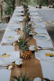 Roxanne Andreas Tropical Diy Wedding Wedding Floral Centerpieces Tropical Wedding Reception Beach Wedding Reception