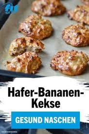 Oat And Banana Biscuit Recipe Fit For Fun Hafer Bananen Kekse Rezept Fit For Fun Christmas Time Is Biscuit Time We Banana Baby Food Food Biscuit Recipe