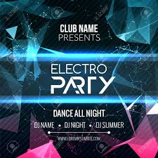 Download all 9,359 event flyer print templates unlimited times with a single envato elements subscription. Moderne Electro Party Vorlage Tanz Party Flyer Broschure Night Party Im Club Banner Poster Lizenzfrei Nutzbare Vektorgrafiken Clip Arts Illustrationen Image 57948914