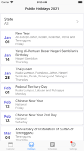 Maybe you would like to learn more about one of these? Malaysia Calendar 2021 Holiday By Apicel Plt Ios United States Searchman App Data Information