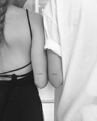 Birth Year Tattoo Designs For Men Each Other S Birth Year Jonboytattoo Friendship Tattoos Dainty Tattoos Matching Tattoos