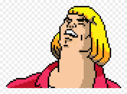 Maybe you would like to learn more about one of these? He Man What S Going On He Man Pixel Art Clipart 1127970 Pinclipart