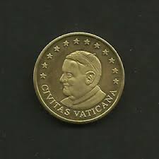 50 cent 2010/2019 bu (10 pieces) não circulado (não foi lançado para circulação). Medal Coin Vaticano Civitas Vaticana 50 Cents Euro Specimen Ebay