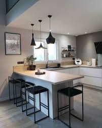 Colección de marcel martínez • última actualización: Las 50 Cocinas Blancas Modernas Mas Bonitas Diseno De Interiores De Cocina Interior De Cocina Diseno Muebles De Cocina