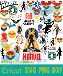 Download Captain Marvel Marvel Bundle Svg Png Dxf Movie Design Bundles