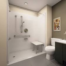 In facilities with multiple bathrooms or bathing facilities, it is generally advisable to provide different types of bathing fixtures to allow more options. Ada Roll In Showers Oklahoma Bath Pros