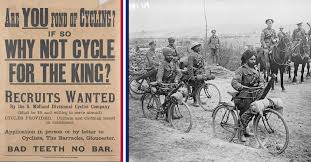 Humans can ride bicycles because the bicycle is designed to stay upright. The Last Charge Of The Bicycle Brigade We Are The Mighty