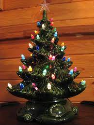 Vintage Atlantic Mold Ceramic Christmas Tree Ceramic Christmas Trees Vintage Ceramic Christmas Tree Christmas Tree