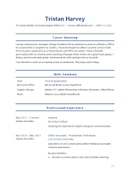 example of simple resume for student