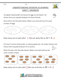 Tell students you are going to watch the brainpop movie on division twice. Second Grade Division Worksheets