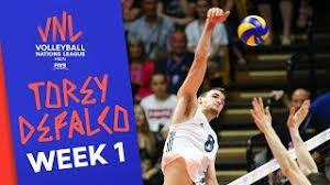 Was the youngest player to compete with the u.s. Torey Defalco With 20 Points Made Vs Poland Volleyball Nations League 2019 Youtube