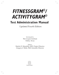 fitnessgram test administration manual