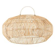 Decouvrez la collection abat jour de sejour chambre salon alinea la marque lifestyle et decoration aux accents mediterraneens abat jour lampe. Abat Jour Deco Rotin 82cm Naturel