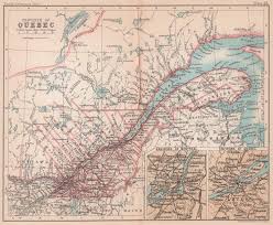 Maybe you would like to learn more about one of these? Quebec Province Montreal Quebec City Environs Canada Bartholomew 1893 Map Ebay