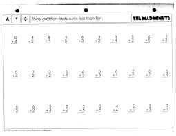 Mad Minute Math Addition Worksheets In 2020 Mad Minute Addition Mad Minute Math Addition Mad Minute Math
