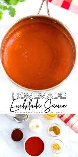 Homemade Enchilada Sauce Is Just Minutes Away With My Simple Recipe Not Only Does It Taste Homemade Enchilada Sauce Homemade Enchiladas Homemade Sauce Recipes