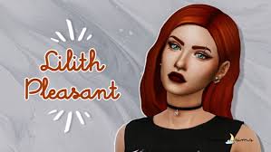 Luna Sims: Lilith Pleasant • Sims 4 Downloads