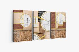 Tablou Multicanvas :Trecerea Timpului-Abstract – The Print Studio