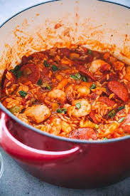 Jambalaya Recipe Easy Tasty One Pot Recipe For Jambalaya Prepared With Rice Chicken Shrimp Best Jambalaya Recipe Jambalaya Recipe Jambalaya Recipe Easy