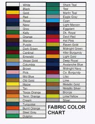 Fabric Color Chart Color Pallets Color Names Blue Brown