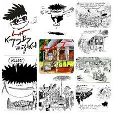 Kampung boy lat, lat on amazon.com. Lat The Magical Kampung Boy From Malaysia Boys Posters Graphic Novel Creative Personality