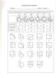 Resultado De Imagen De Ejercicios De Perspectiva A Partir De Trama Isometrica Vistas Dibujo Tecnico Tecnicas De Dibujo Dibujo Tecnico Ejercicios
