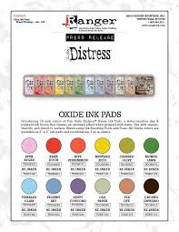 12 New Colors Of Distress Oxide Inks Distress Oxide Ink Tim Holtz Distress Ink Tim Holtz Distress Crayons