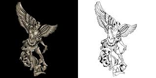 ilustração vetorial arcanjo do céu 13351138 Vetor no Vecteezy