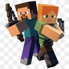 That you can download to your computer and use in your designs. Minecraft Png Image With Transparent Background Minecraft Steve Et Alex Png Download Minecraft Clipart Minecraft Characters Minecraft Party Decorations