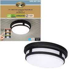 P5727 available in 2 finishes Outdoor Flush Mount Lights Outdoor Ceiling Lights The Home Depot