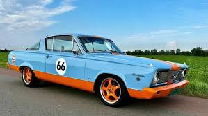 Image result for White 1966 Barracuda