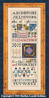 amazon com amish quilt sampler cross stitch chart arts