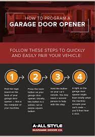 You can do this in a few easy steps. Troubleshoot Programming A Garage Door Opener To Your Car A All Style Garage Door