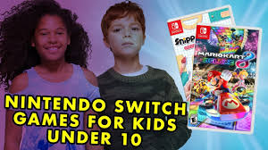 Best for families with young kids: Best Nintendo Switch Games For Kids Under 10 2017 Youtube